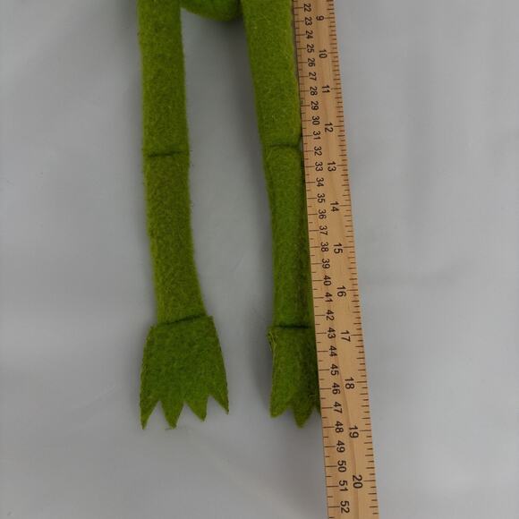 Vintage 1976 Fisher Price #850 Kermit the Frog 18” Stuffed Plush Doll Jim Henson - Picture 8 of 9